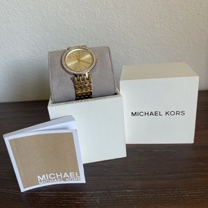 Gold Michael Kors watch